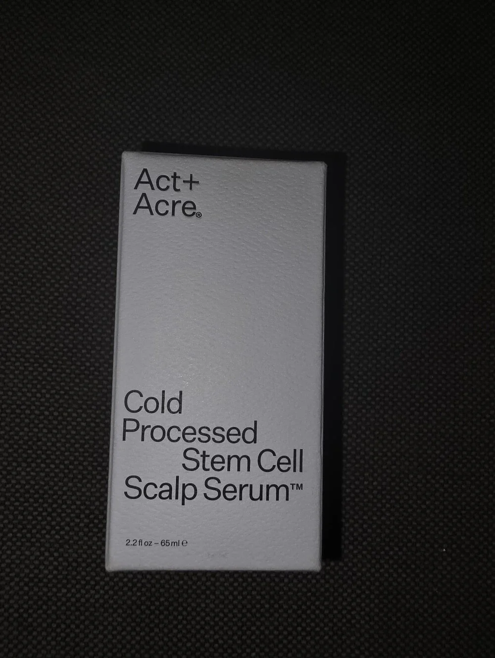 Act + Acre FIRE! NIB! Cold Processed Stem Cell Scalp Treatment in 2.2floz. R2S!